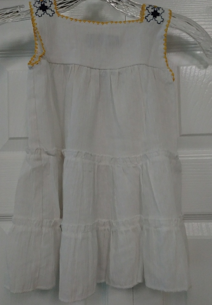 E & Y Little girls (Toddler) Embroidered dress, M - Picture 3 of 8